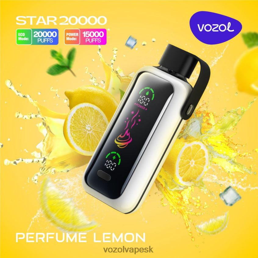 VOZOL Gear - VOZOL STAR 20 000 F88H8017 parfum citrón