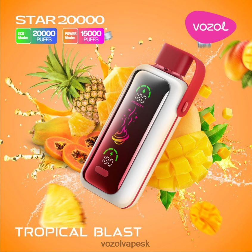 VOZOL Vape - VOZOL STAR 20 000 F88H802 tropický výbuch