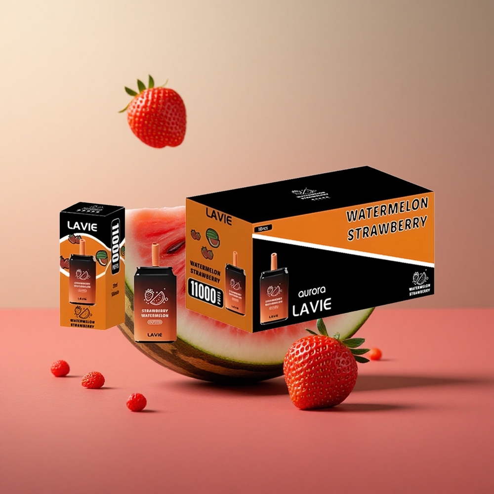 LAVIE Aurora 11000 Puffs Jahoda-Dinová 22ML Slovakia vape wholesale