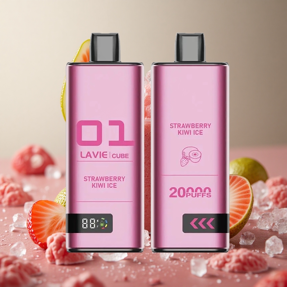 Lavie Cube 20000 Puffs Jahoda-Kivi Ľadovka 28ML Slovakia vape wholesale