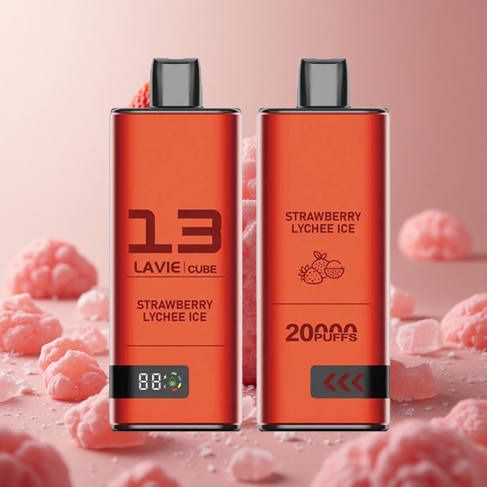 Lavie Cube 20000 Puffs Jahoda Licy Ľadovo 28ML Slovakia vape wholesale