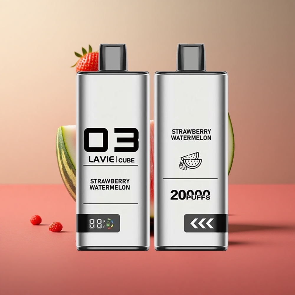 Lavie Cube 20000 Puffs Jahoda Vodný melón 28ML Slovakia vape wholesale