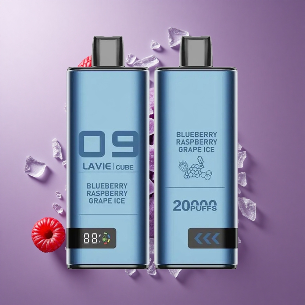 Lavie Cube 20000 Puffs Jazvecina Malina Hroznový ľad 28ML Slovakia vape wholesale