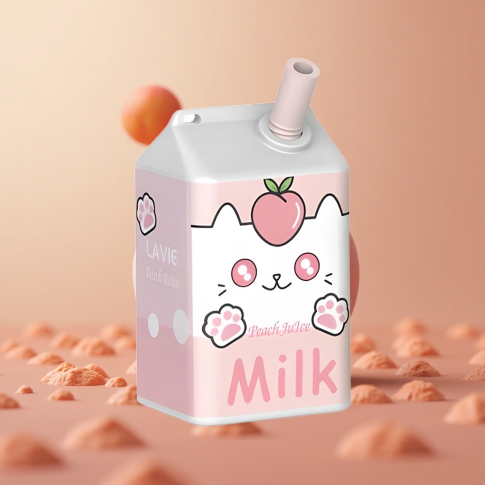 LAVIE Milk 7000 Puffs Broskyňová Šťava 16ML Slovakia vape wholesale