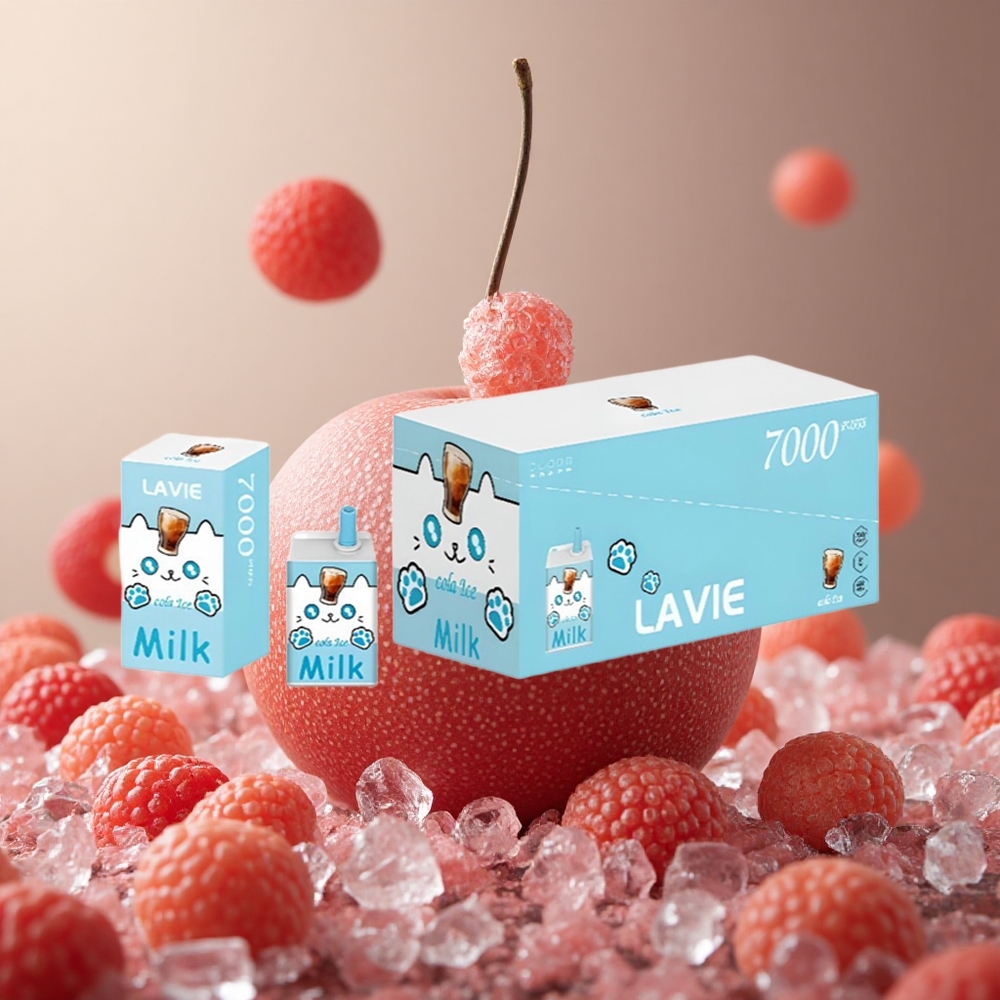 LAVIE Milk 7000 Puffs Cola Ľadová 16ML Slovakia vape wholesale