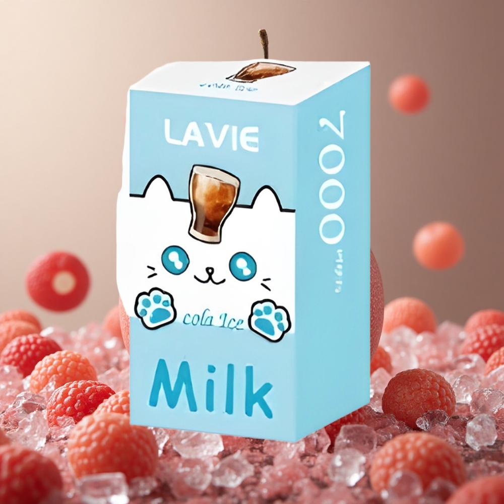 LAVIE Milk 7000 Puffs Cola Ľadová 16ML Slovakia vape wholesale