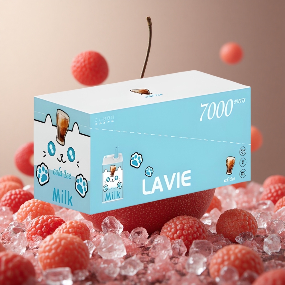 LAVIE Milk 7000 Puffs Cola Ľadová 16ML Slovakia vape wholesale