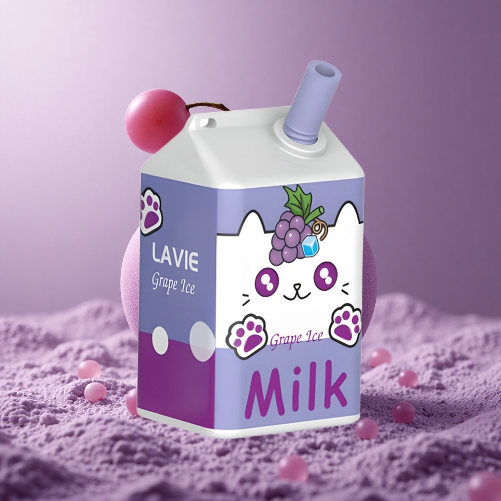 LAVIE Milk 7000 Puffs Hroznový ľad 16ML Slovakia vape wholesale