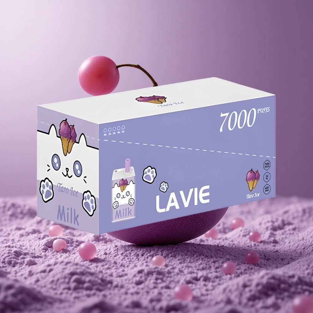 LAVIE Milk 7000 Puffs Hroznový ľad 16ML Slovakia vape wholesale