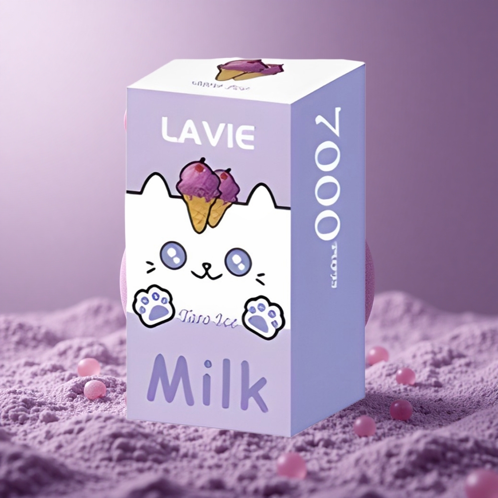 LAVIE Milk 7000 Puffs Hroznový ľad 16ML Slovakia vape wholesale