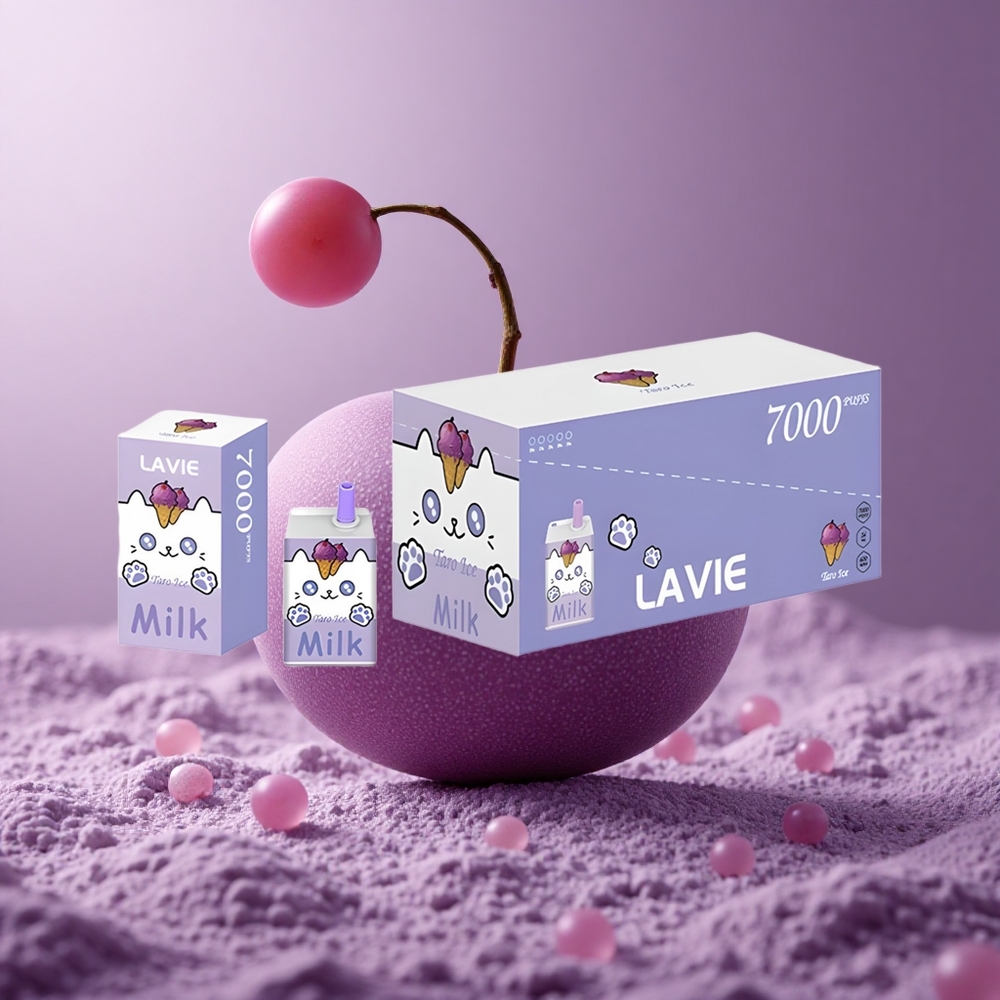 LAVIE Milk 7000 Puffs Hroznový ľad 16ML Slovakia vape wholesale