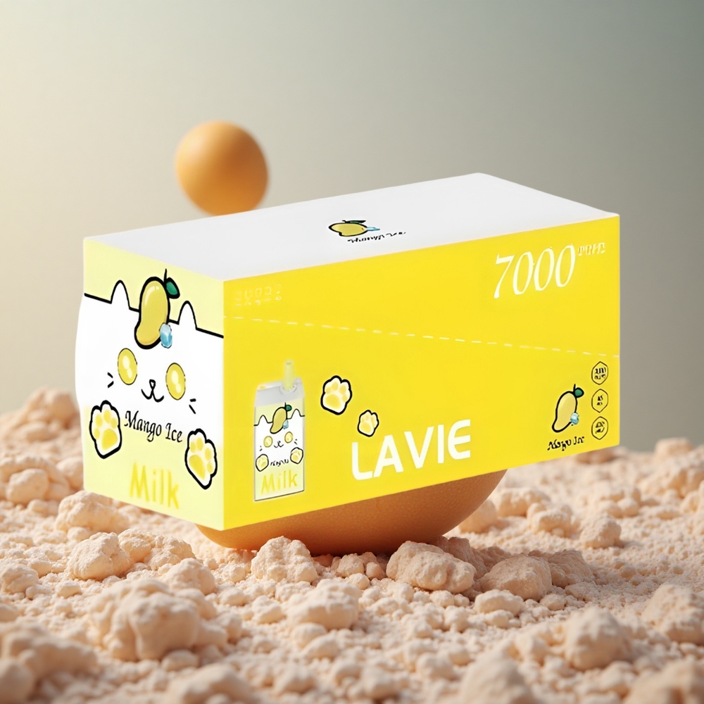 LAVIE Milk 7000 Puffs Mango Ľad 16ML Slovakia vape wholesale