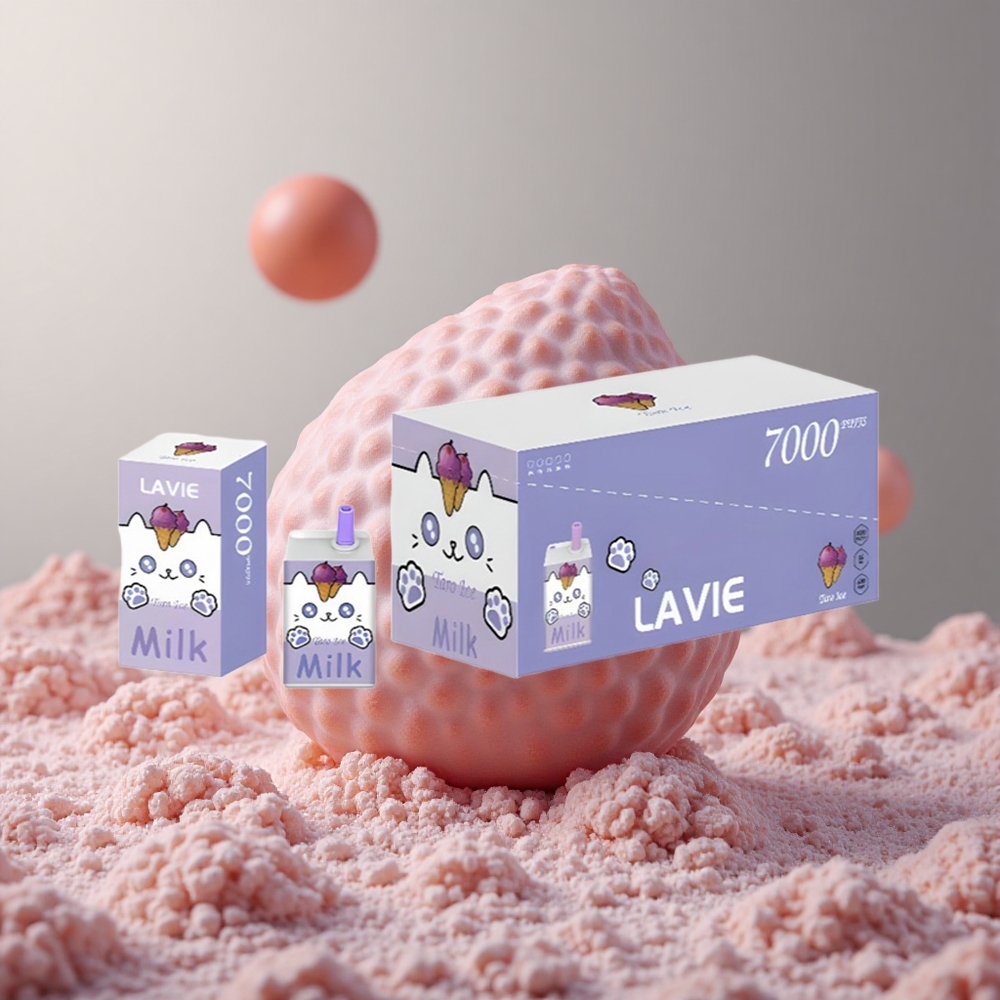 LAVIE Milk 7000 Puffs Taro Ľadová 16ML Slovakia vape wholesale