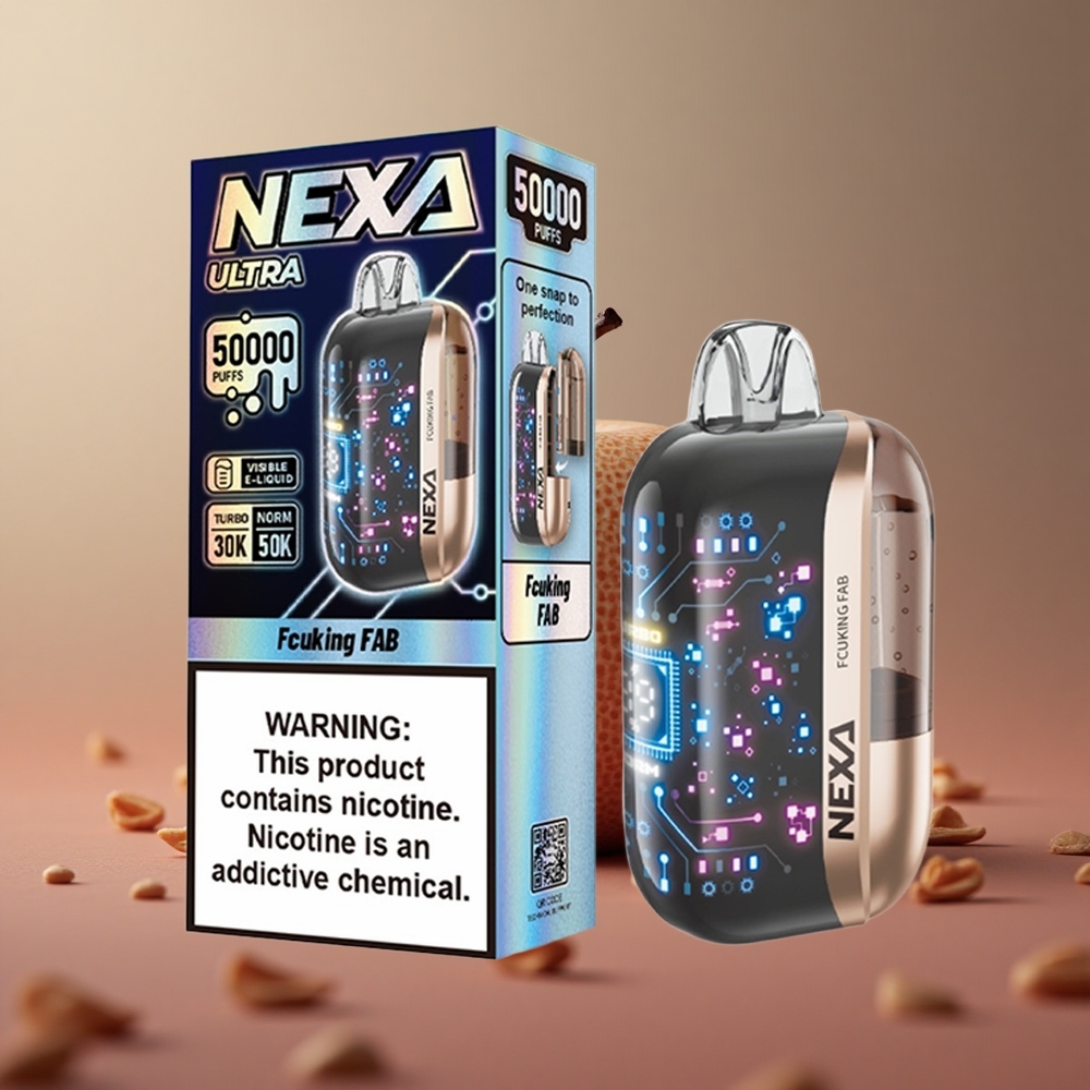 NEXA Ultra 50K 50000 Puffs Fúkajúce Fab 20ml Slovakia vape wholesale
