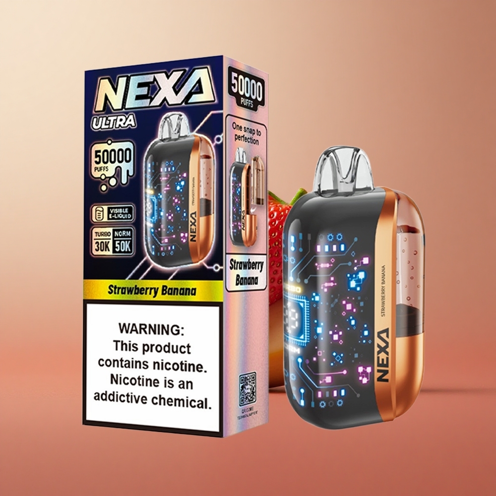NEXA Ultra 50K 50000 Puffs Jahoda Banán Slovakia vape wholesale