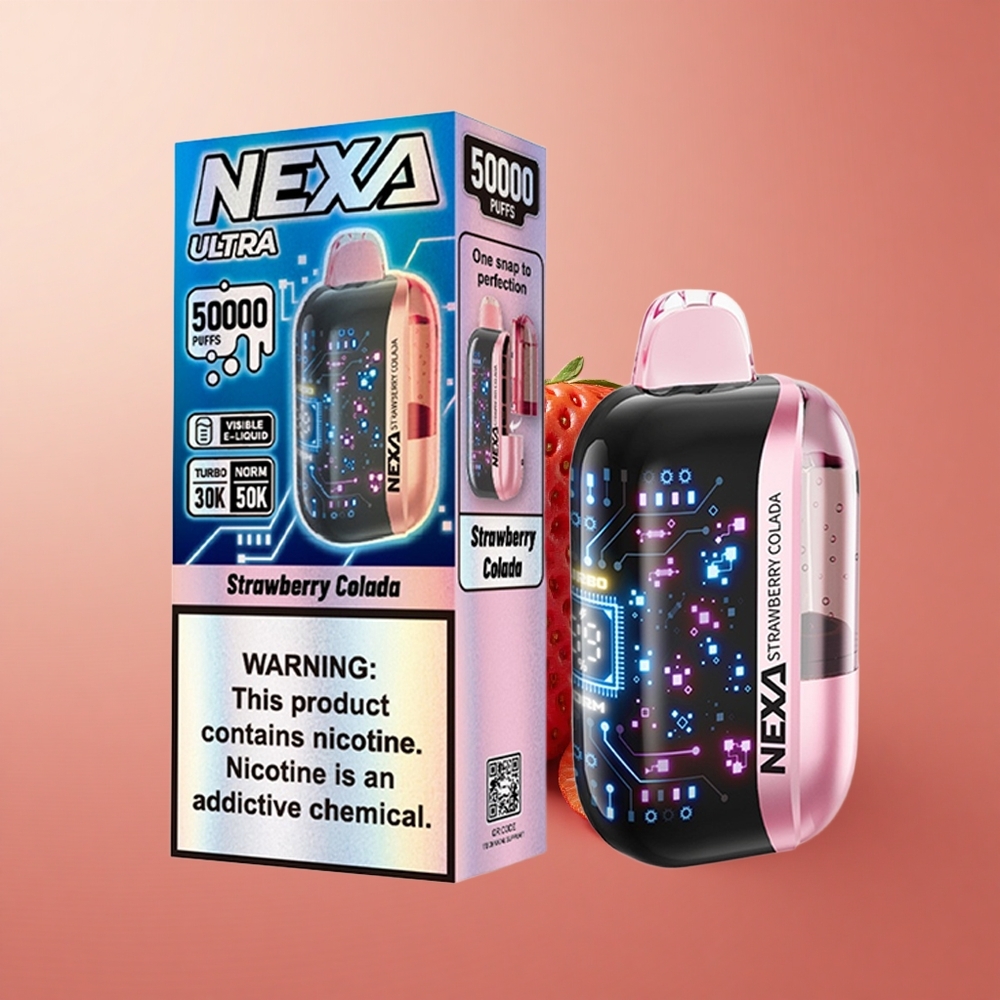 NEXA Ultra 50K 50000 Puffs Jahodová Koláda 20ml Slovakia vape wholesale