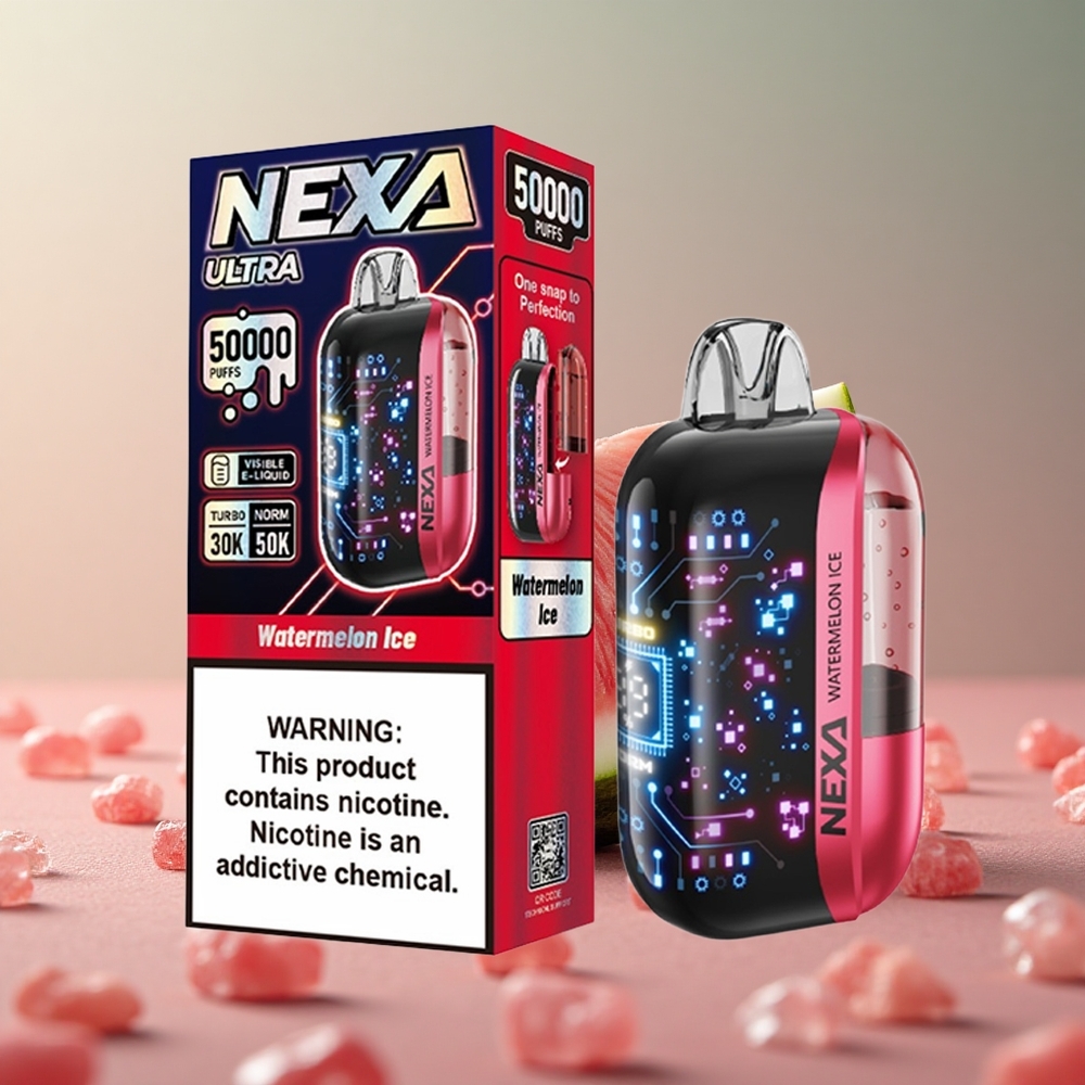 NEXA Ultra 50K 50000 Puffs Melónový ľad 20ml Slovakia vape wholesale