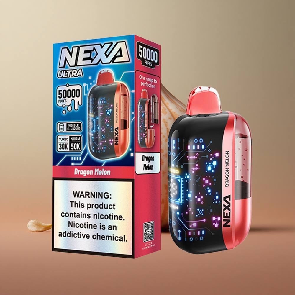 NEXA Ultra 50K Jednorazové Vape Dračí Melón 20ml Slovakia vape wholesale