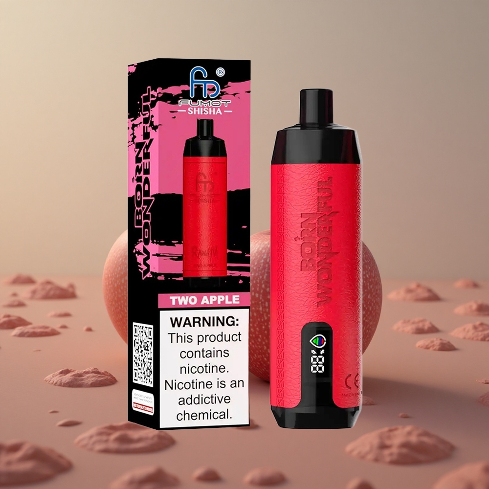 RandM Fumot Shisha 10000 Puffs Dve Jablká 18ml Slovakia vape wholesale