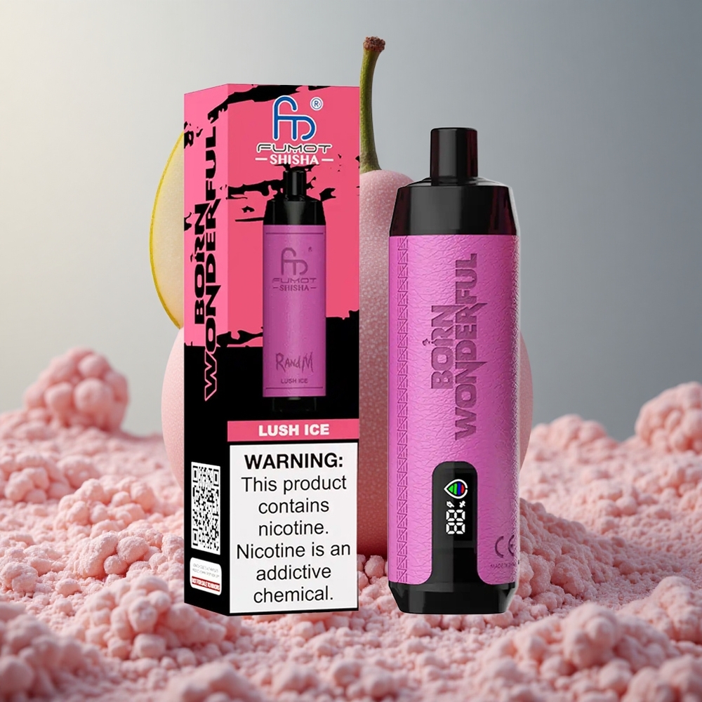 RandM Fumot Shisha 10000 Puffs Lush Ice (Ľadová Príroda) 18ml Slovakia vape wholesale
