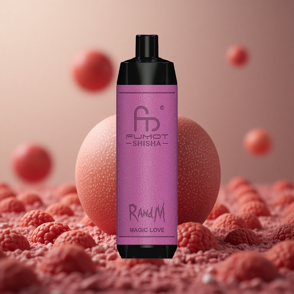 RandM Fumot Shisha 10000 Puffs Magic Love 18ml 0.5% Nikotín Slovakia vape wholesale