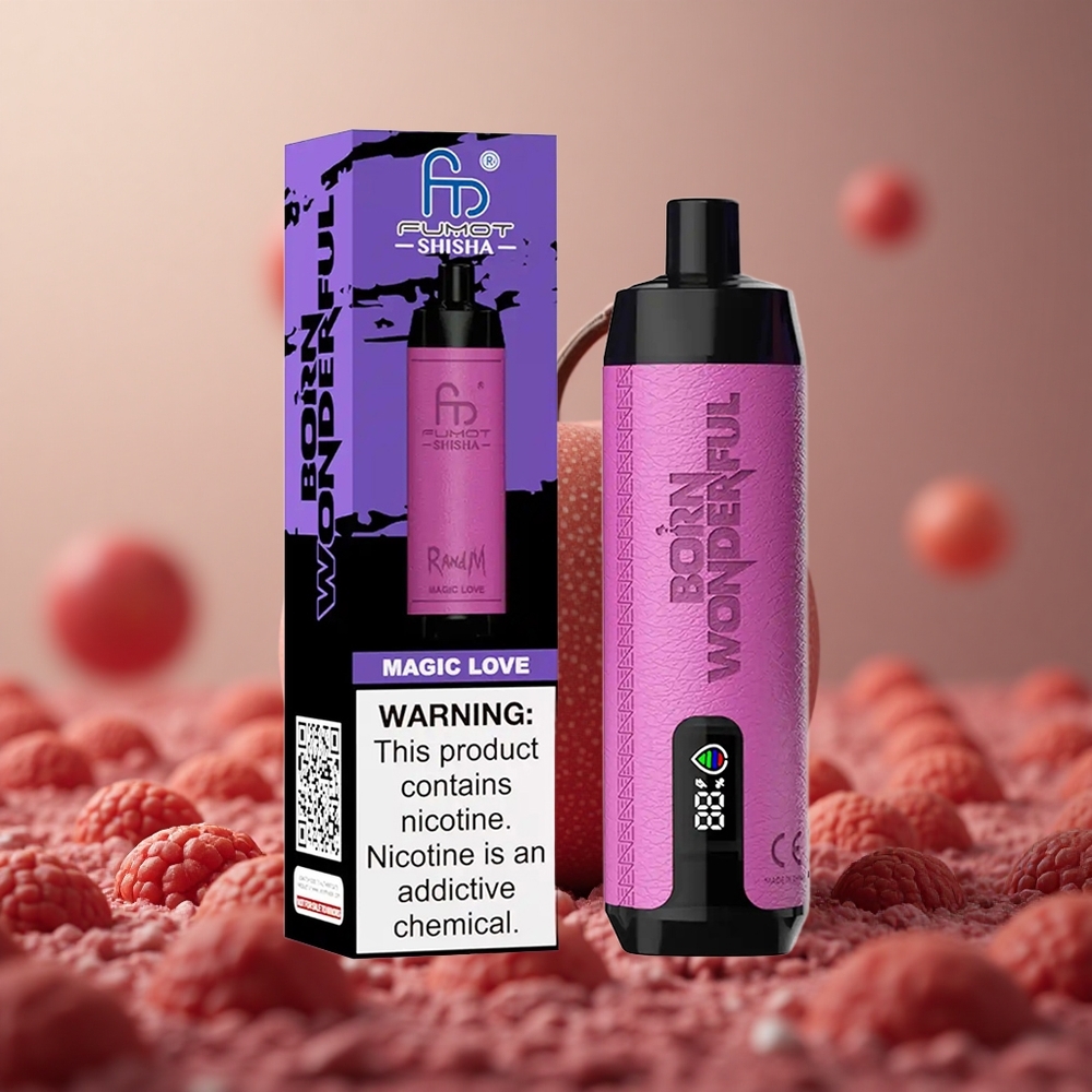 RandM Fumot Shisha 10000 Puffs Magic Love 18ml 0.5% Nikotín Slovakia vape wholesale