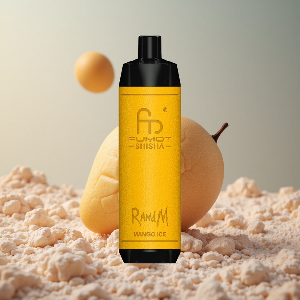 RandM Fumot Shisha 10000 Puffs Mango Ľad 18ml Slovakia vape wholesale