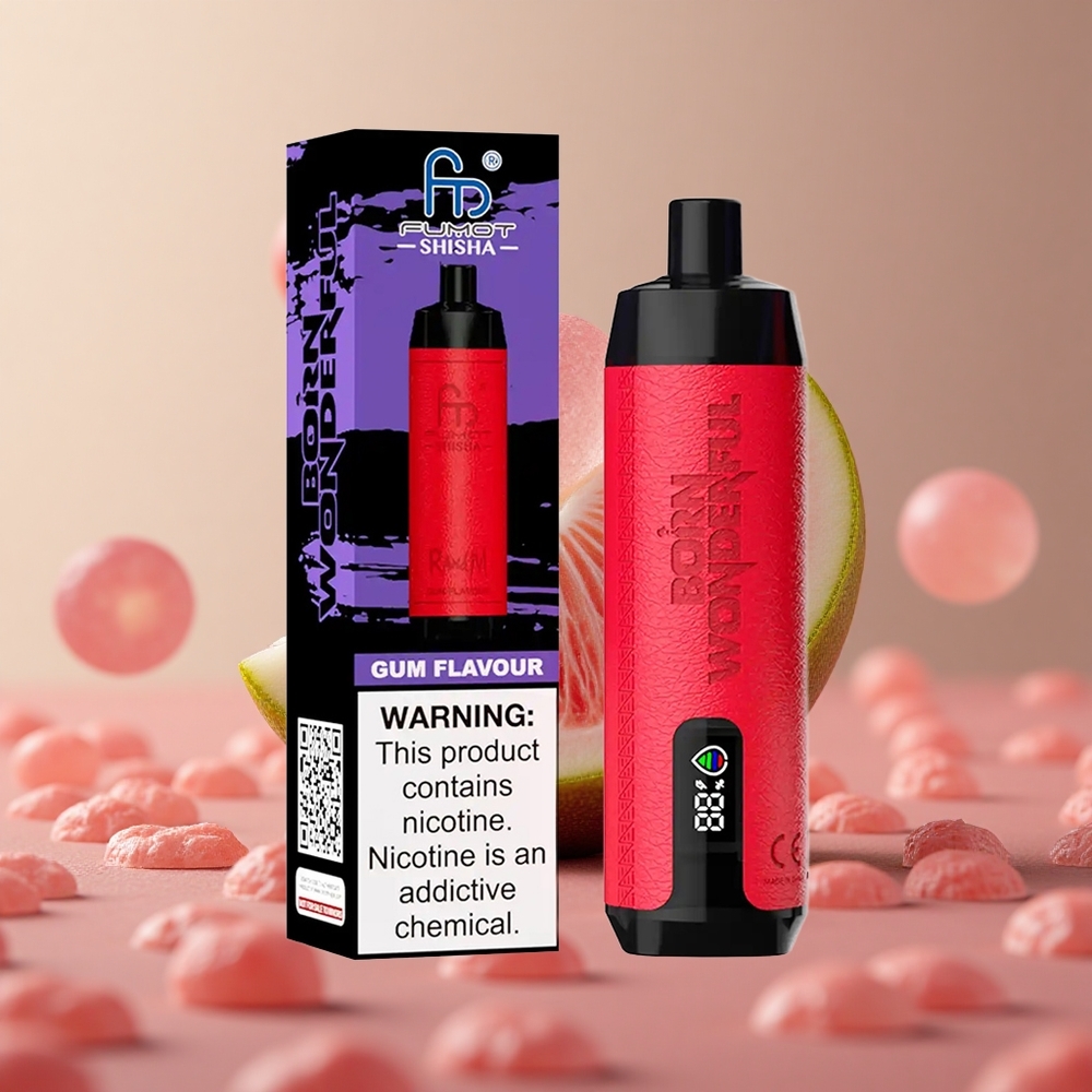 RandM Fumot Shisha 10000 Puffs Žuvačka Flavour 18ml Slovakia vape wholesale