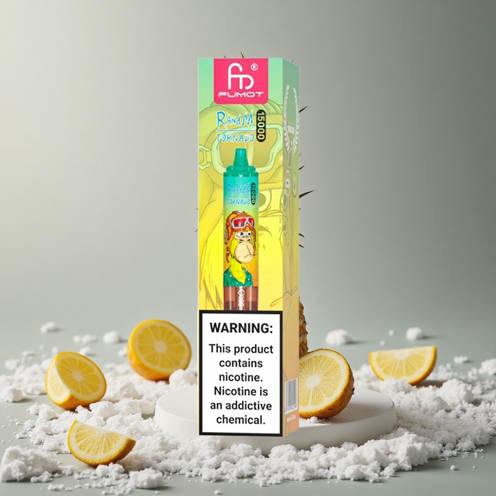 RandM Fumot Tornado 15000 Puffs Ananásový ľad Slovakia vape wholesale