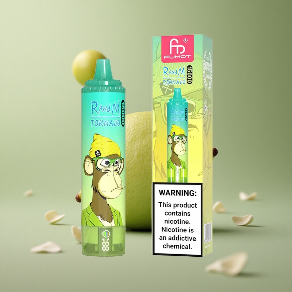 RandM Fumot Tornado 15000 Puffs Citrón Limeta 25ml Slovakia vape wholesale