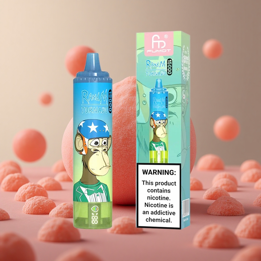 RandM Fumot Tornado 15000 Puffs Gummy Bear (Gumové medvede) 25ml Slovakia vape wholesale