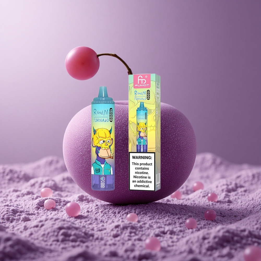 RandM Fumot Tornado 15000 Puffs Hroznový ľad 25ml Slovakia vape wholesale