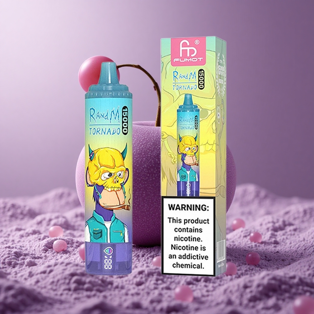 RandM Fumot Tornado 15000 Puffs Hroznový ľad 25ml Slovakia vape wholesale