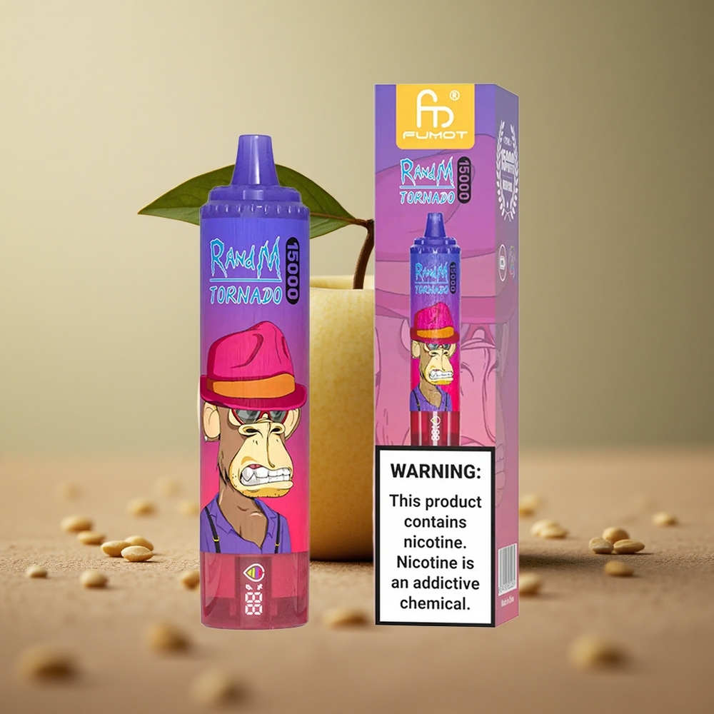 RandM Fumot Tornado 15000 Puffs Jablko sladkokyslé 25ml Slovakia vape wholesale