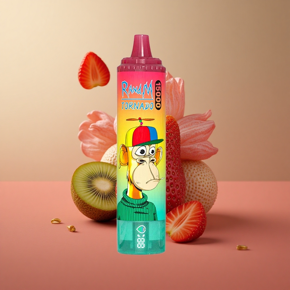 RandM Fumot Tornado 15000 Puffs Jahoda-Kívi 25ml Slovakia vape wholesale