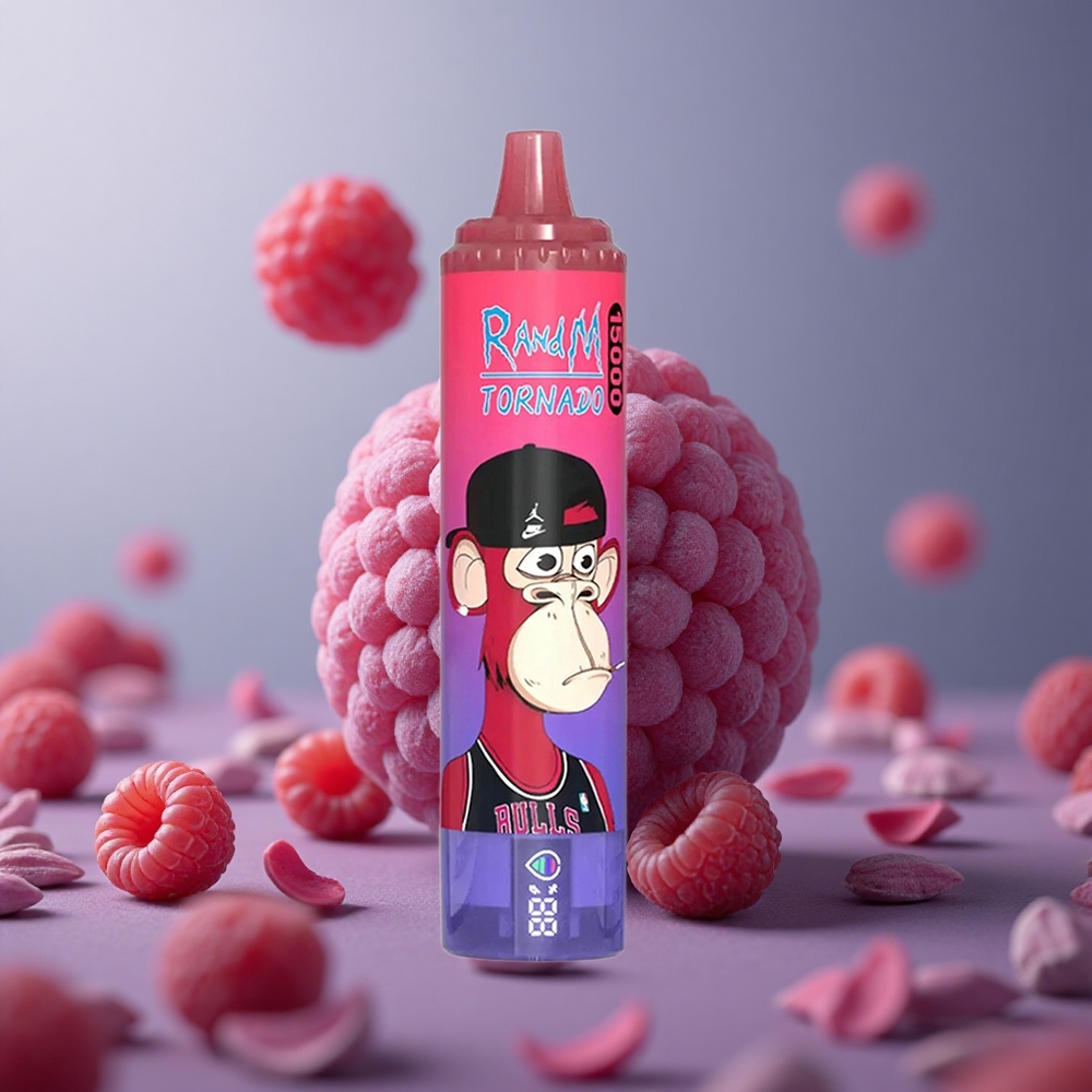RandM Fumot Tornado 15000 Puffs Jednorazové Vape Bluesour Malina 25ml Slovakia vape wholesale