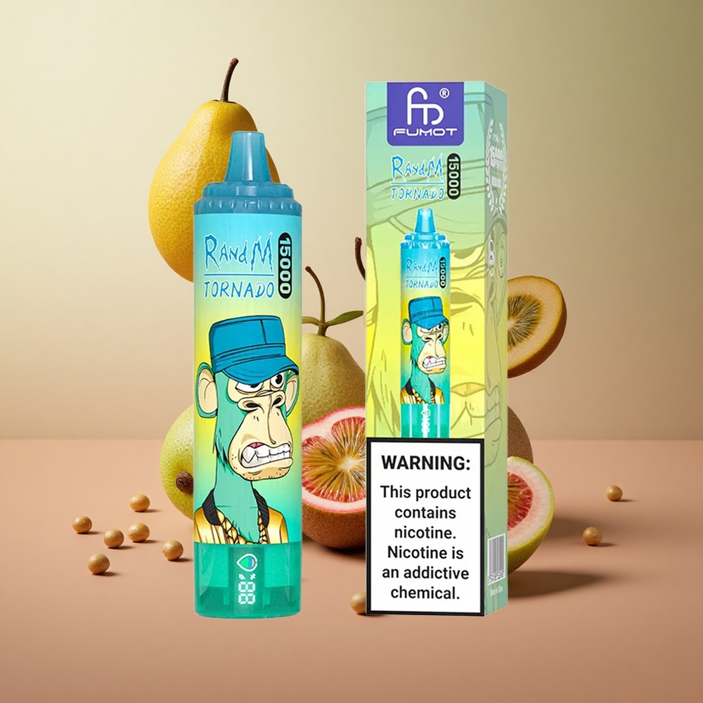 RandM Fumot Tornado 15000 Puffs Kiwi Maracuja Guava 25ml Slovakia vape wholesale
