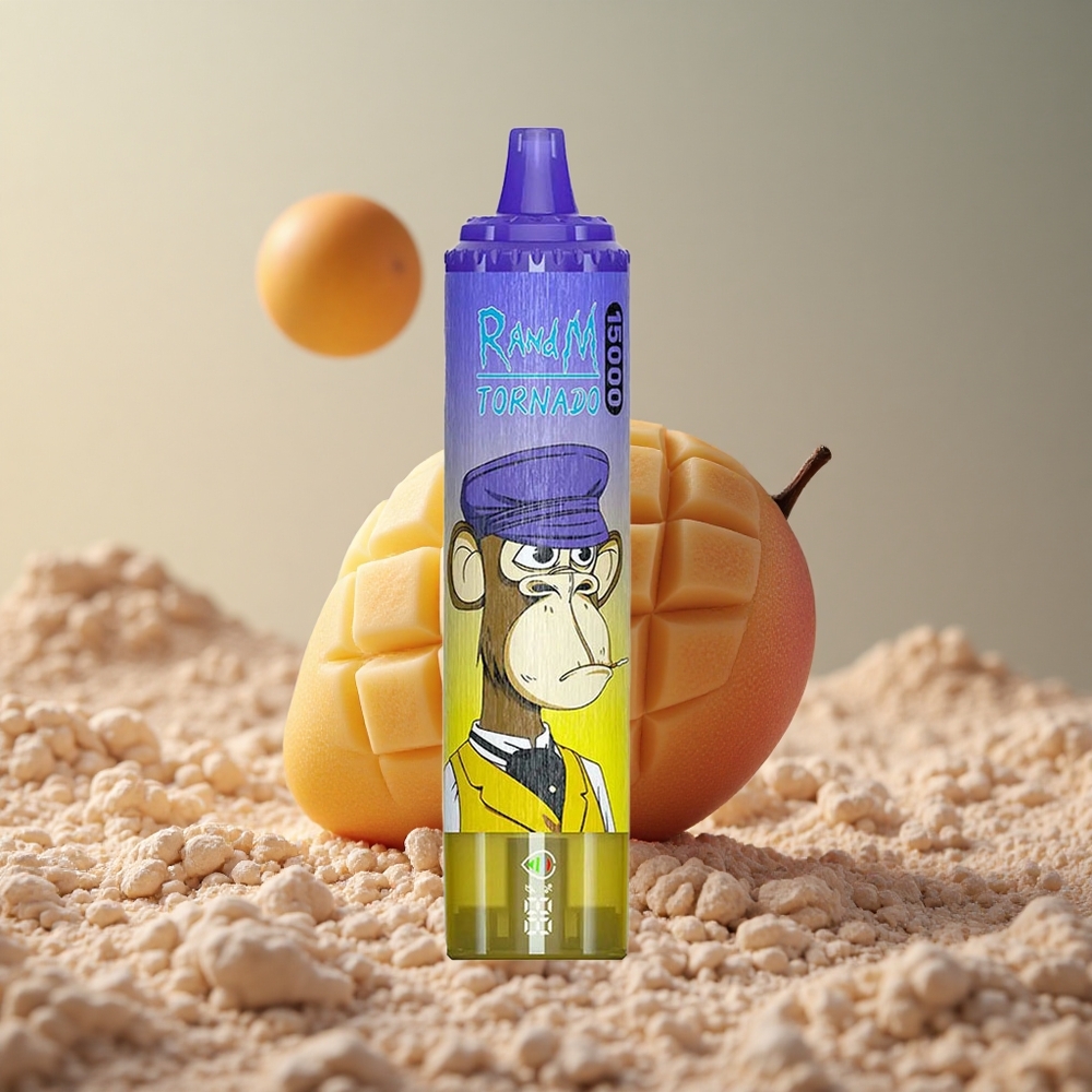 RandM Fumot Tornado 15000 Puffs Mango na ľade 25ml Slovakia vape wholesale