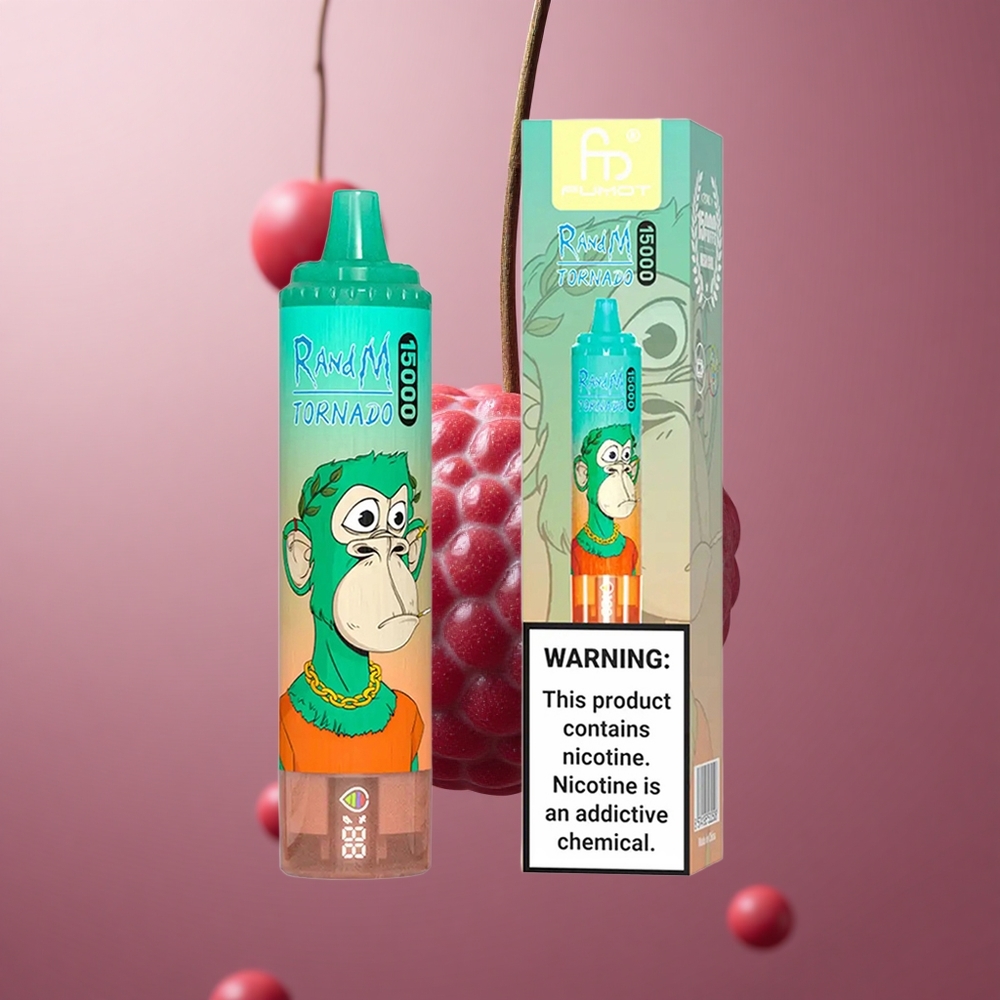 RandM Fumot Tornado 15000 Puffs Trojité Bobule 25ml Slovakia vape wholesale