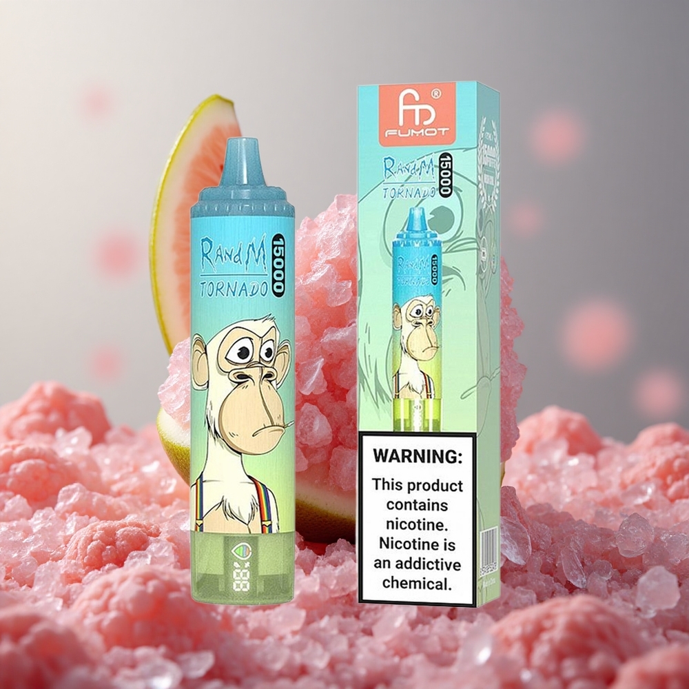 RandM Fumot Tornado 15000 Puffs Ľadový Cukrík 25ml Slovakia vape wholesale