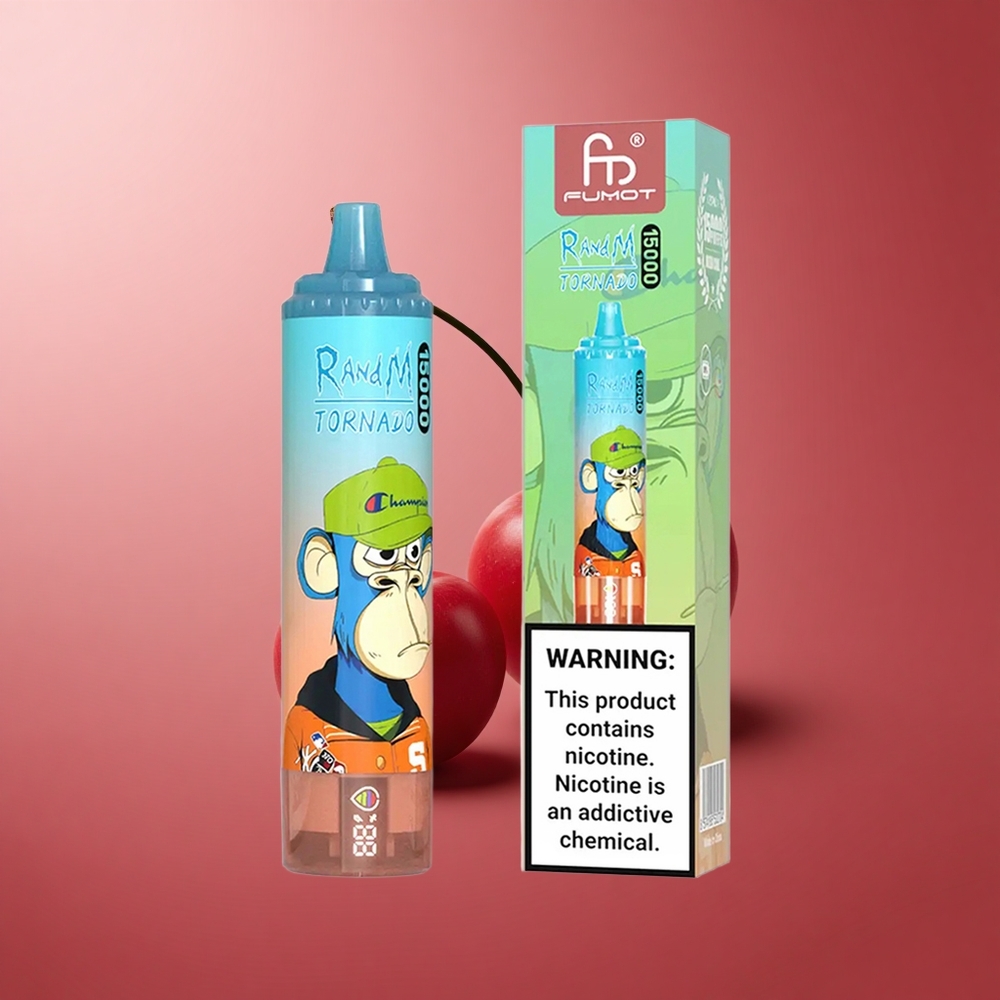 RandM Fumot Tornado 15000 Puffs Čerešňová Kola 25ml Slovakia vape wholesale