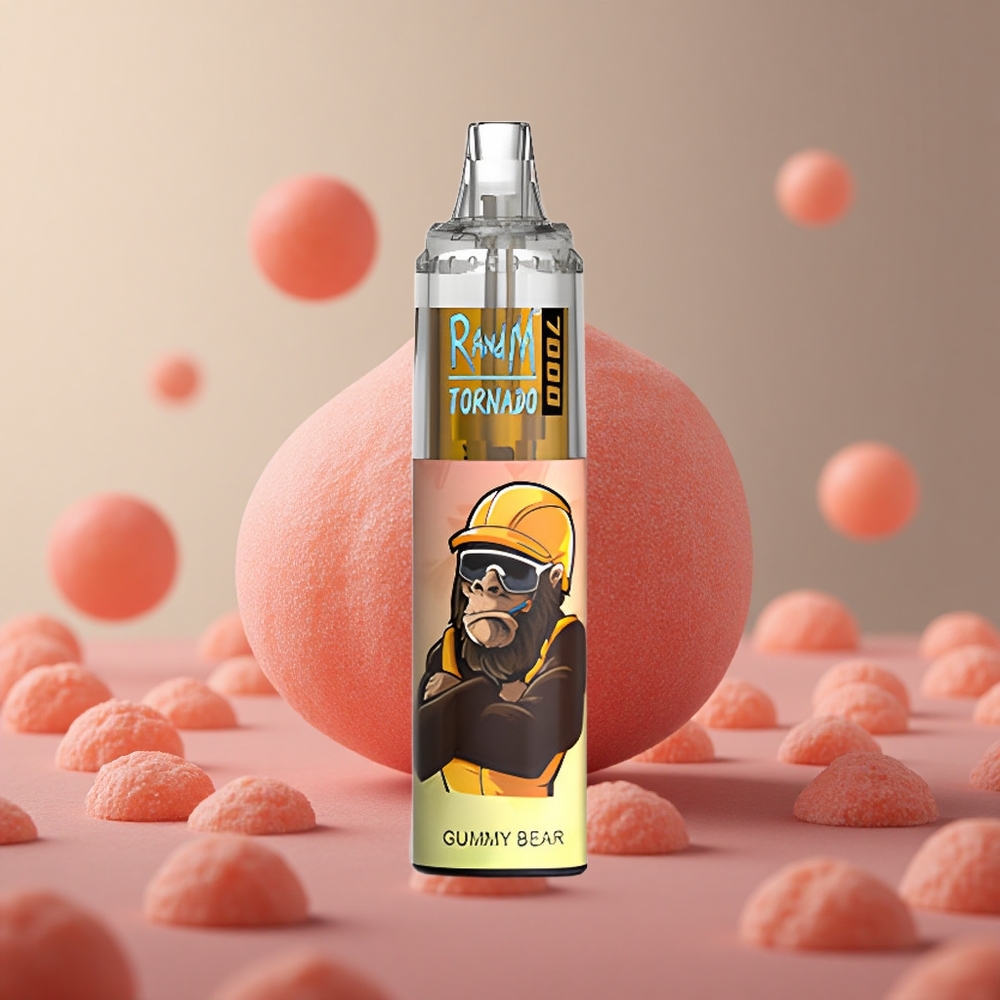 RandM Fumot Tornado 7000 Puffs Gummy Bear (Gumové medvedíky) 14ML Slovakia vape wholesale