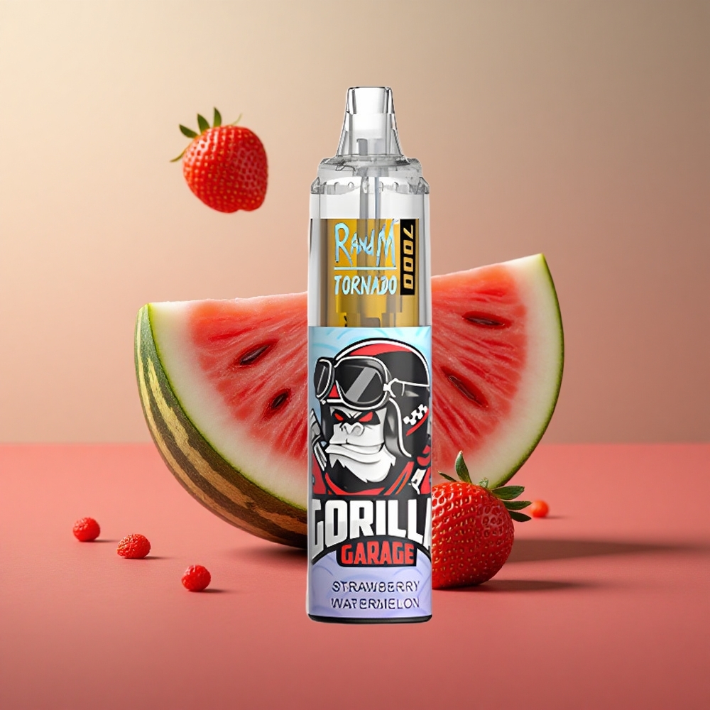 RandM Fumot Tornado 7000 Puffs Jahoda Vodný melón 14ML Slovakia vape wholesale