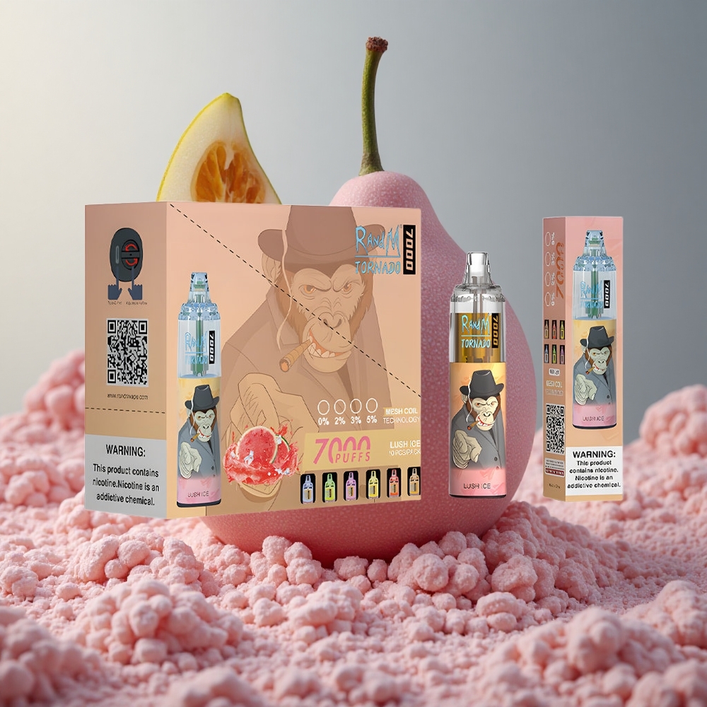 RandM Fumot Tornado 7000 Puffs Lush Ice (Ľadovo svieži) 14ML Slovakia vape wholesale