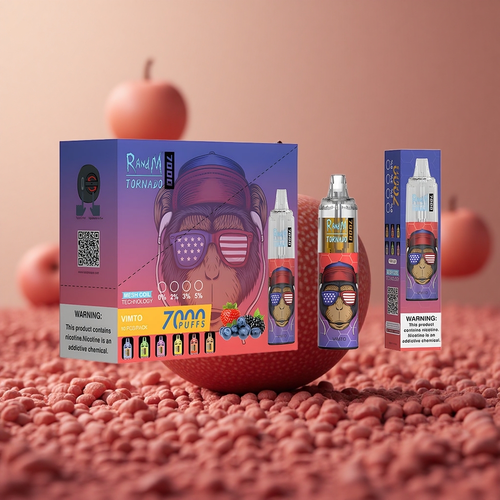 RandM Fumot Tornado 7000 Puffs Vimto 14ML Slovakia vape wholesale