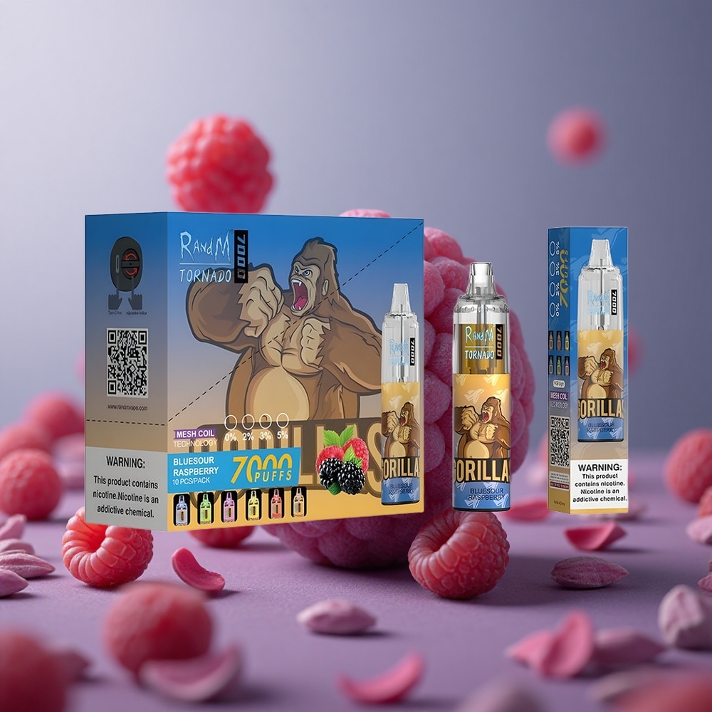RandM Fumot Tornado 7000 Puffs Zmes Bluesour Malina 14ML Slovakia vape wholesale