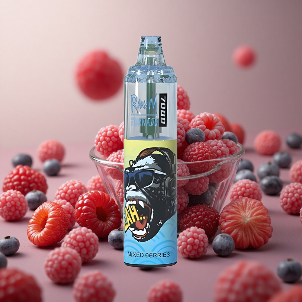 RandM Fumot Tornado 7000 Puffs Zmiešané Bobule 14ML Slovakia vape wholesale