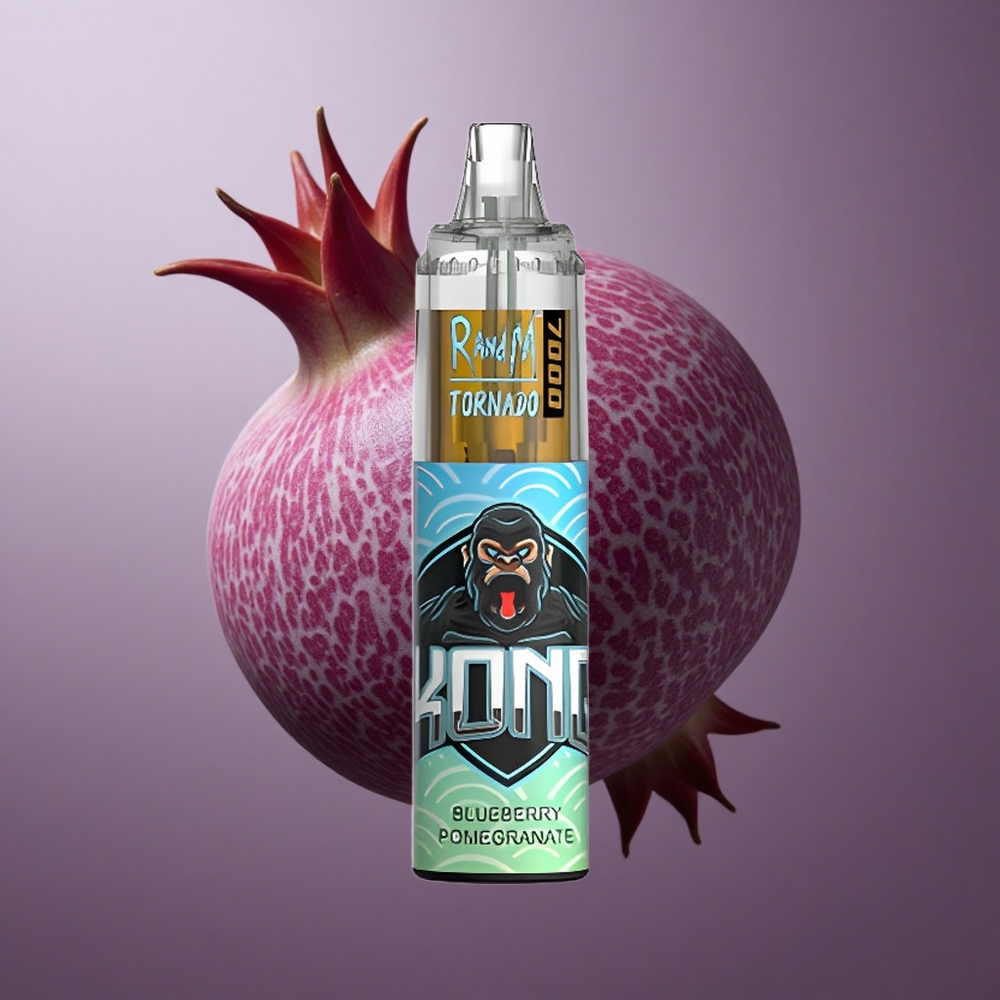 RandM Fumot Tornado 7000 Puffs Čučoriedka Granátové jablko 14ML Slovakia vape wholesale