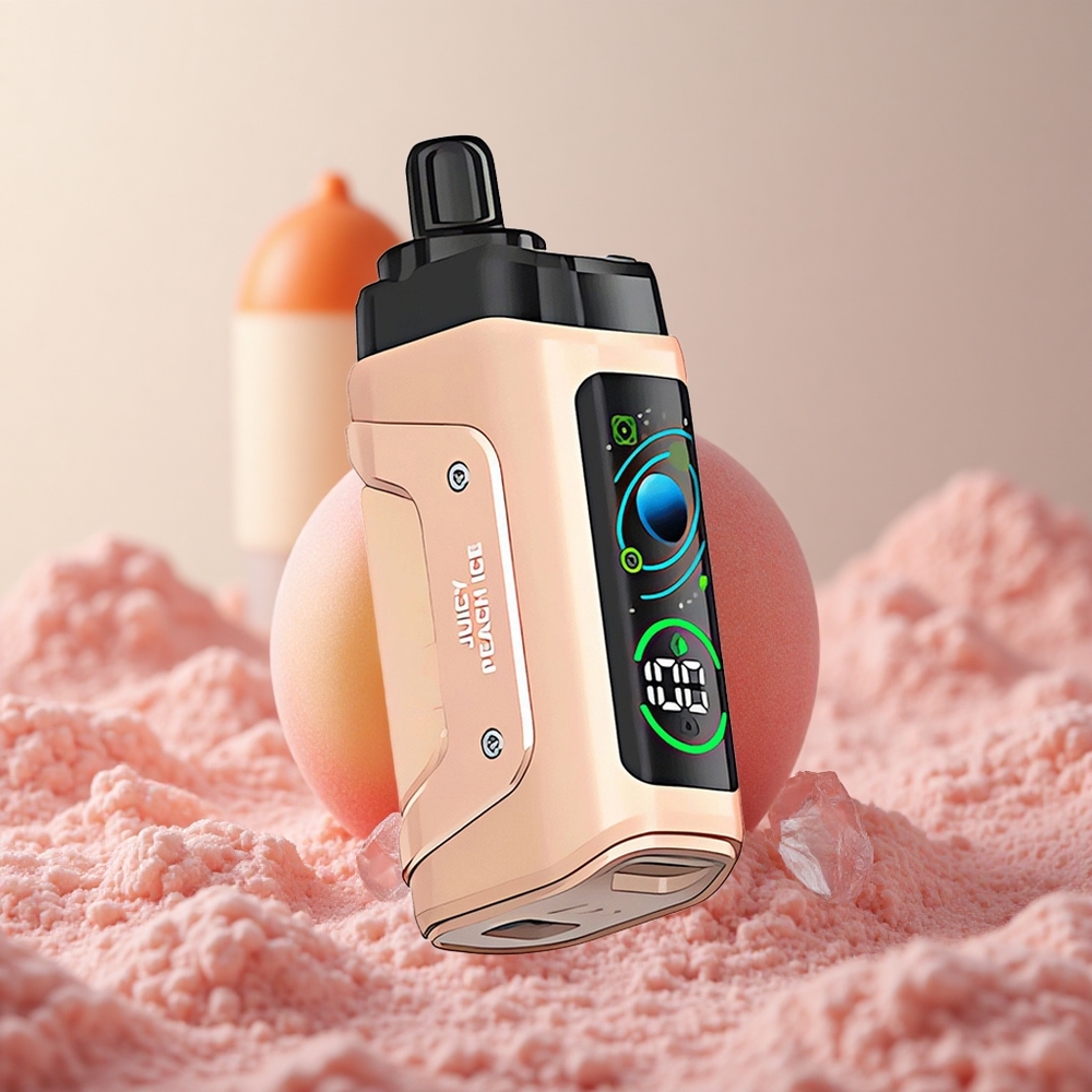 Razz Bar 45000 Puffs Jednorazové Vape Šťavnatá Broskyňa Ľad Slovakia vape wholesale
