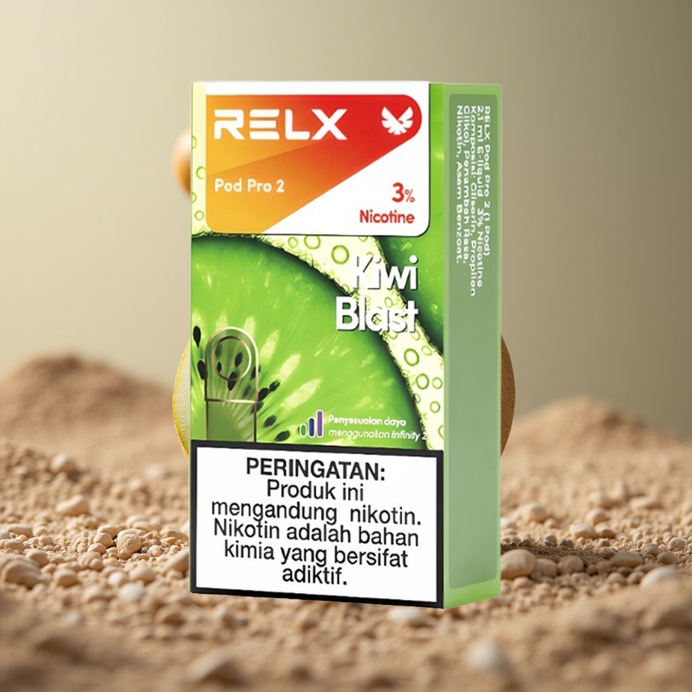 RELX Pod Pro 2 600 Puffs Kiwi Príval 1,9ml Slovakia vape wholesale